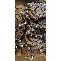 P50.8涂裝鏈條空心銷軸側置導輪鏈條