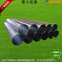 供應(yīng)環(huán)保空氣凈化管道DN600 新風(fēng)輸送保溫螺旋管道