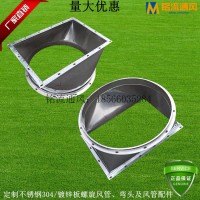 直銷離心風(fēng)機(jī)轉(zhuǎn)接口方轉(zhuǎn)圓 DN650通風(fēng)管道配件天圓地方