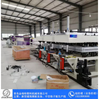 PP塑料一出二中空建筑模板生產線