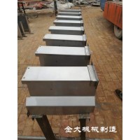 恒威VMC1060加工中心Y軸配套鋼板防護罩定制