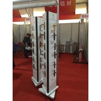 廣東五金配件參展專(zhuān)用展會(huì)旋轉(zhuǎn)三角快裝展架展示材料生產(chǎn)廠家