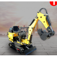 廠家直銷微型農(nóng)用履帶式小型挖掘機(jī)全新大棚果園園林小挖機(jī)