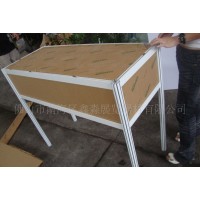 促銷(xiāo)可拆裝八棱柱展桌香港展銷(xiāo)會(huì)展覽展示簡(jiǎn)易鋁桌