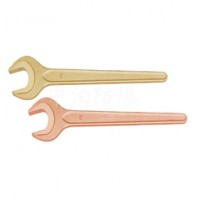 供應(yīng)河北中泊防爆德式單頭呆扳手，敲擊呆扳手，彎柄敲擊呆扳手