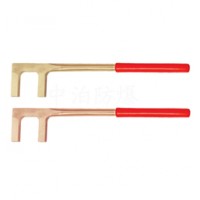 供應(yīng)河北中泊防爆F(xiàn)扳手，防爆圓頭軋花F扳手，防爆防滑F(xiàn)扳手