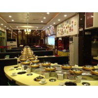 江陰回轉火鍋傳送帶 旋轉火鍋設備一線廠家