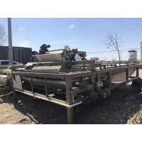 回收二手帶式壓濾機  污泥脫水設(shè)備