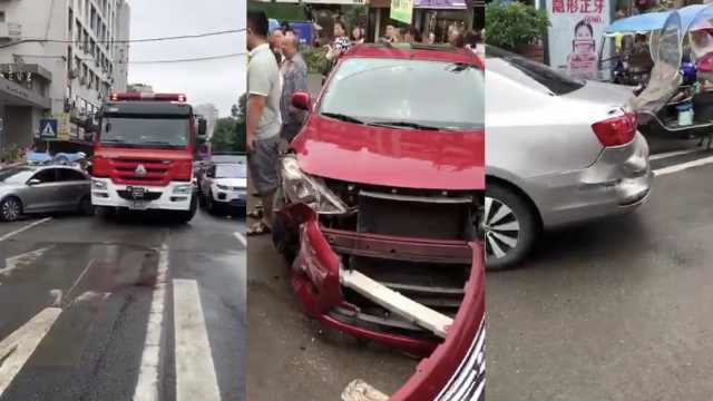 消防車撞違停私家車：&ldquo;撞了白撞&rdquo;還可索賠
