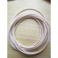 氣相硅膠條 食品級40度硅橡膠圈 微細(xì)小阻燃管條3035度