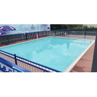 戴高樂(lè)拆裝式鋼結(jié)構(gòu)游泳池，比傳統(tǒng)泳池建造費(fèi)用節(jié)省1/3