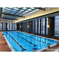 戴高樂拆裝式鋼結(jié)構(gòu)游泳池，建造速度快、使用年限長