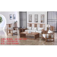 南昌木言木語簡約新中式沙發(fā) 中高端實木家居