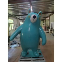 加工商業(yè)綜合體熊貓雕塑小區(qū)公園卡通熊貓小品深圳品質(zhì)專業(yè)工廠