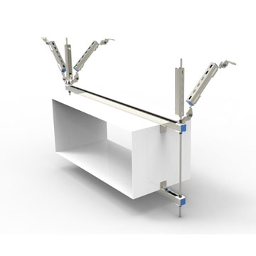 暖通風管 雙向抗震支架 - 副本