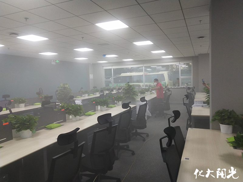 辦公室裝修后快速去除甲醛化大陽光辦公室除甲醛公司