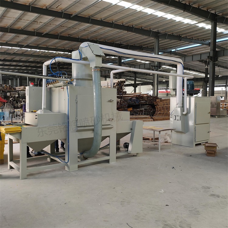 輸送式自動(dòng)噴砂機(jī)1