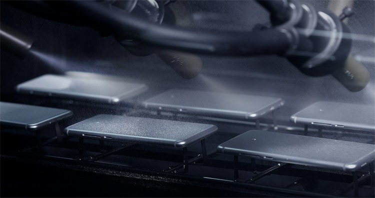 鋁合金手機(jī)外殼噴砂效果