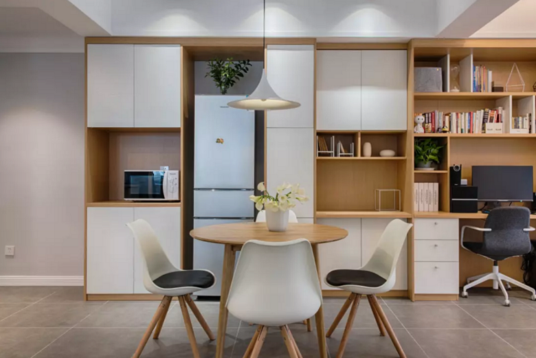  煙臺室內裝修案例：教你如何打造超能裝的小戶型。