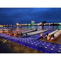 浮動平臺 承建各類水上賽事平臺 專業打造水上工程