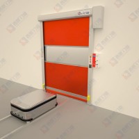 上海受AGV控制的自動安全門