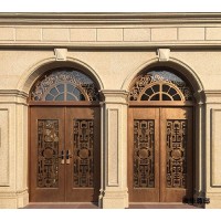 經典與時尚相結合的別墅大門