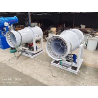 封閉煤棚防爆霧炮機 智能超細遠程射霧器鋼廠霧炮機