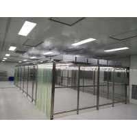 簡易式無塵車間無菌潔凈棚可安裝萬向輪移動方便