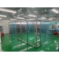 電子無塵車間工作棚凈化工程百級(jí)防靜電潔凈棚可定制