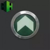 自發光玻璃指示牌，蓄光型圓鋼化玻璃地帖，帶圈鋼化玻璃地貼