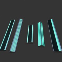 夜光發(fā)光樓梯防滑條 鋁合金防滑條 自發(fā)光鋁型材梯步止滑包邊