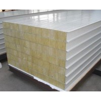 彩鋼巖棉復合板耐火隔熱板廠家報價