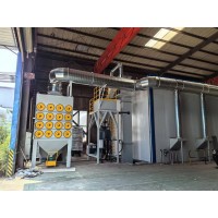 供應全自動封閉式大型工業噴砂房