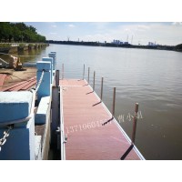 浮箱碼頭施工，浮箱+鋼架（鋁合金）+木板，訂制水上高端碼頭！