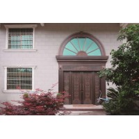 酒店大堂入口、商場、辦公樓場所的入口和門廳銅門生產廠家