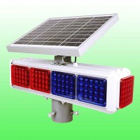 太陽(yáng)能四面爆閃燈 太陽(yáng)能十燈警示燈交通設(shè)施廠家