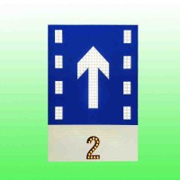 公路分道標(biāo)志牌 自發(fā)光分道指示標(biāo)志 led交通標(biāo)志