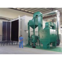 無(wú)需土建無(wú)基礎(chǔ)噴砂房工業(yè)涂裝高效除銹解決方案